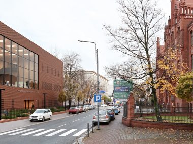 Sala z orkiestronem, jakiej nie ma jeszcze w Katowicach Wizualizacje nowego budynku Akademii Muzycznej w Katowicach