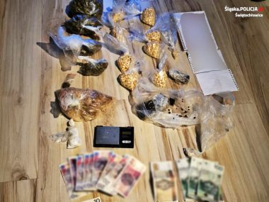 Wpadł diler narkotków ze Świętochłowic. Miał tysiące działek Wpadł diler ze Świętochłowic Miał tysiące działek narkotyków