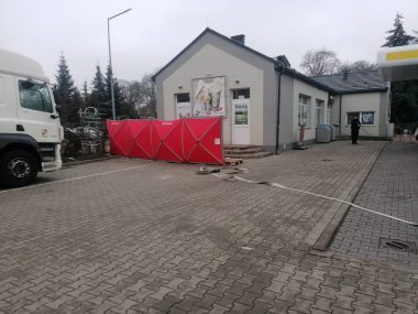 Nie żyje mieszkaniec Miasteczka Śląskiego Wybuch na stacji w Zgorzelcu