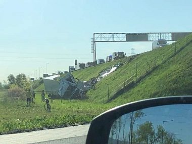 Wypadek na autostradzie A4 w Gliwicach, jedna osoba ranna Wypadek A4 Gliwice