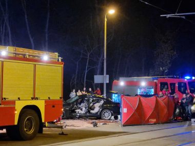 Śmiertelny wypadek motocyklisty w Świętochłowicach Wypadek ul Bytomska Świętochłowice