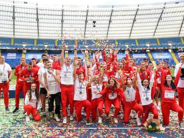 Polacy zajęli drugie miejsce na Stadionie Śląskim Włosi najlepsi na Stadionie Śląskim Polacy zajęli drugie miejsce