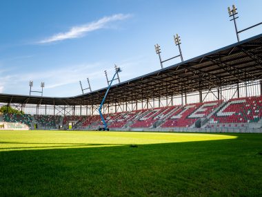 Coraz bliżej otwarcia Zagłębiowskiego Parku Sportowego Zagłębiowski Park Sportowy