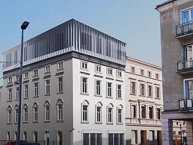 Zakończyły się prace konstrukcyjne w kamienicy przy Rycerskiej 1 Zakończyły się prace konstrukcyjne w kamienicy przy Rycerskiej 1