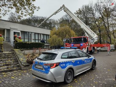 „Świętowali”. Znieważyli flagę i wdarli się do budynku USC Znieważyli flagę i wdarli się do budynku USC