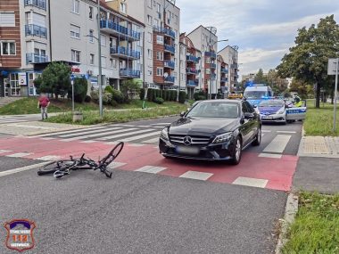 Taksówka uderzyła w pijanego rowerzystę na Bielskiej Potrącenie w Tychach 22 września 2023