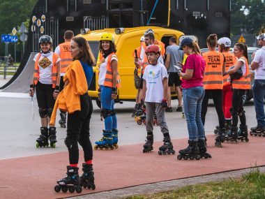 Wieczorny rajd rolkarzy. Przejmą miasto na dwie godziny Nighskating - wrzesień 2020