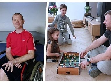 Tyszanin walczy z białaczką - musi zdobyć 1,5 miliona Damian Biss z rodziną