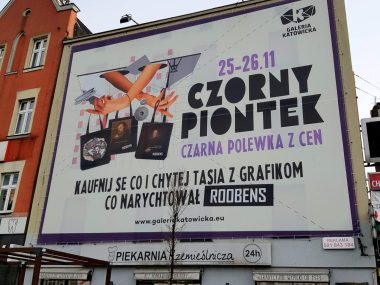 Galeria Katowicka zrobiła reklamę po śląsku w... Sosnowcu Galeria katowicka