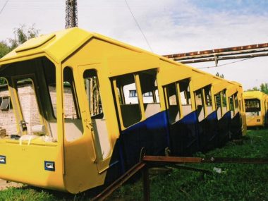 20 lat temu odbył się pierwszy kurs na Górę Żar Gora zar wagoniki