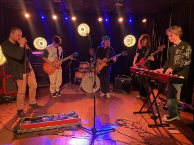 Jam session w klubie bluesowym przed Rockiem Na Plaży Art Music Club Tychy
