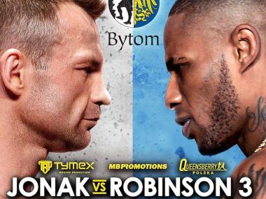 Jonak straszy swojego rywala. "I tak go będę bił" Jonak robinson tymex21 boks bytom