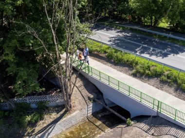 Koniec krążenia – można już jeździć Jordana Wyremontowany przepust pod ulicą Jordana w Zabrzu