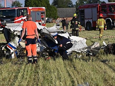 W katastrofie awionetki zginął były żołnierz misji w Iraku Katastrofa lotnicza awionetki