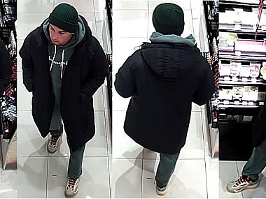 Kradzież perfum w CH 3 Stawy. Wyniósł towar za ponad 5000 zł Kradziez perfum w katowicach 5 grudnia 2023