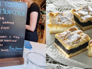 Lody o smaku kołocza śląskiego. Taki maszket w Pszczynie Lody o smaku kołocza śląskiego