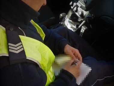 Kolejny nietrzeźwy rowerzysta zatrzymany w Piekarach Mandat