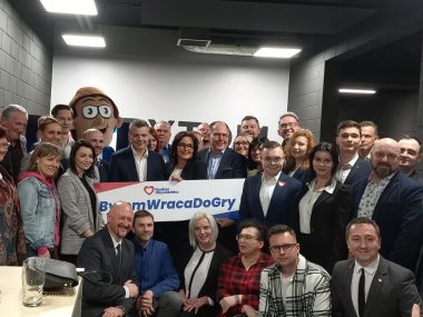 Hokejowa Polonia w Ekstraklasie? 20 obietnic M.Wołosza Mariusz wolosz przedstawil program wyborczy 5