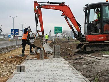 Przebudowa ulic Podmiejskiej i Miarki w Piekarach Śląskich Miarki podmiejska remont1