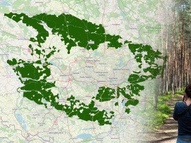 Czy można okrążyć Metropolię bez wychodzenia... z lasu? Minuaturka artykulu