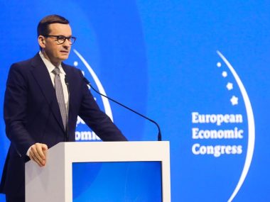 Premier na kongresie mówi o gospodarce, ale o górnictwie nie Morawiecki kongres