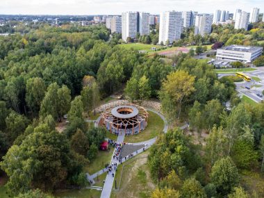 Nowa tężnia w Katowicach już otwarta Nowa teznia katowice tysiaclecie 02