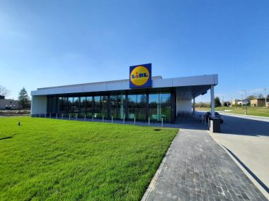 Nowy market sieci Lidl w Katowicach już prawie gotowy Nowy lidl zarzecze katowice 8