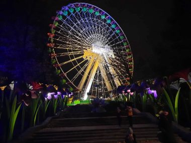 Co dobrego w Parku Śląskim? Zajrzyj w świątecznym okresie! Ogrod swiatel legendia 2023 10