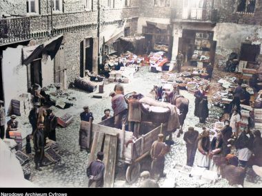 Przedwojenny Sosnowiec. Miasto z ambicjami w kolorze! Sosnowiecki stragan w 1933 roku