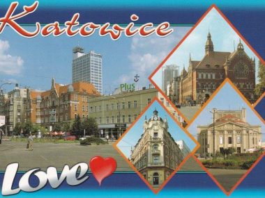 Najbrzydsze w historii widokówki z miast Śląska i Zagłębia Katowice. What is Love