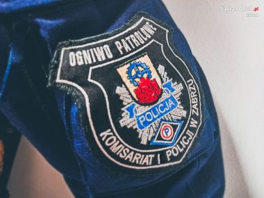 Policyjny dozór dla stalkera z Zabrza Policja naszywka zabrze