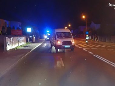 Potrącenie 13-latki na przejściu przy ulicy Wyszyńskiego Potrącenie w Radzionkowie