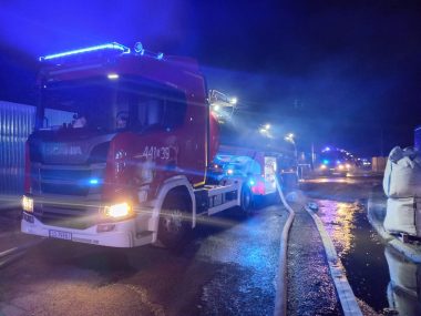 Pożar w Sosnowcu przy ulicy Kaczeńców. Jedna osoba nie żyje Pozar sosnowiec zdjecie psp sosnowiec