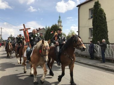 Procesja konna Gliwice Procesja konna Gliwice