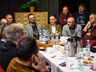 Ôd prezydynta dostali my darek czasu. Niy przemarnijmy go Spotkanie w Teatrze Śląskim