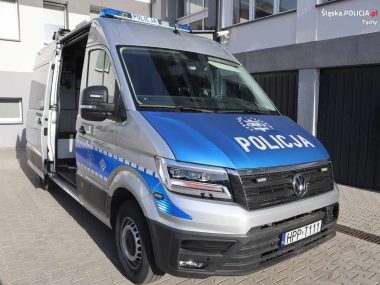 Tyska policja dostała specjalny ,,ambulans'' Radiowóz, Tychy