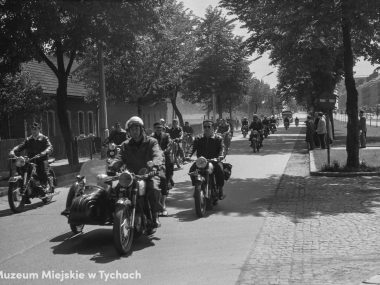 Noc Muzeów na stadionie: wyścigi z czasów Gomułki Rajd motocyklowy Tychy 1962