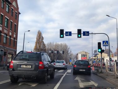 Rejestrator na skrzyżowaniu w Czarnym Lesie i pomiar na DTŚ Rejestrator wjazdu na czerwonym pojawi się na skrzyżowaniu w Czarnym Lesie