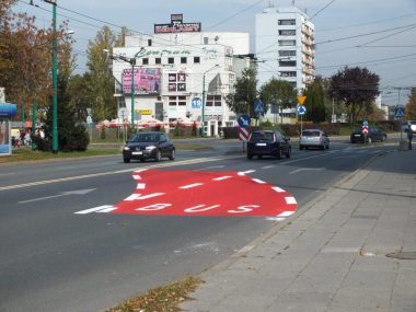 Prace drogowe na tyskich rondach Rondo
