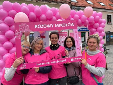 Różowy Mikołów: 7.10 dobroczynno-zdrowotne wydarzenie Różowy Mikołów 2021