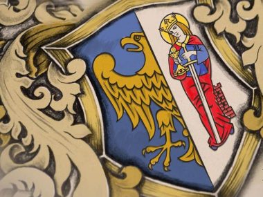 25 lat pod znakiem orła i świętej Barbary Herb Rudy Śląskiej ma już 25 lat