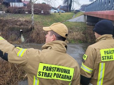 Najwyższy poziom wód w rzekach i zbiornikach od 14 lat! Rzeka bierawka gliwice 03