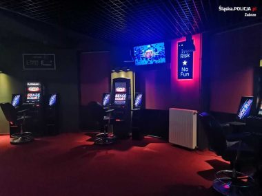 Nalot policji na salon gier przy ul. Wolności Salon gier zabrze wolnosci