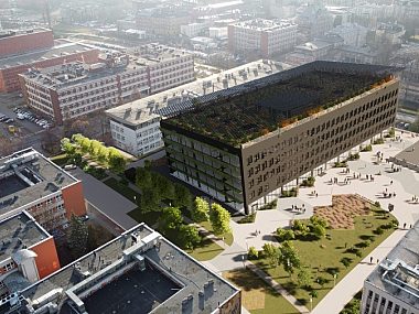 Przy UŚ powstanie Śląskie Interdyscyplinarne Centrum Chemii Slaskie interdyscyplinarne centrum chemii wizualizacja 3