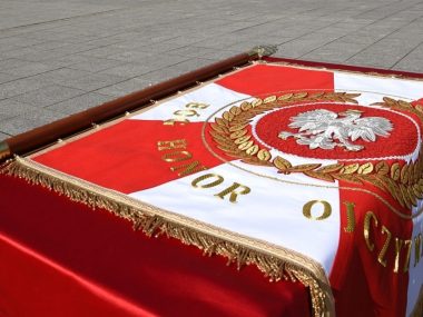 Zbiórka na sztandar dla strażaków ze Świętochłowic Straż pożarna sztandar