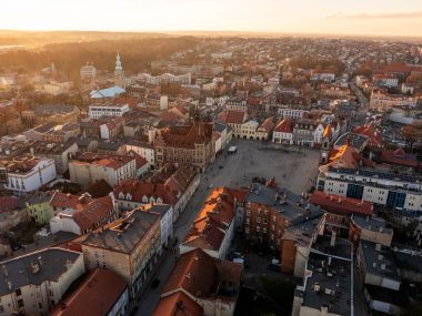 "Strategia Rozwoju Miasta Tarnowskie Góry 2030+" przyjęta Tarnowskie góry zdjęcia dron 4