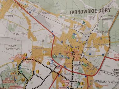 Poznajcie najciekawsze nazwy tarnogórskich ulic Tarnowskie góry mapa