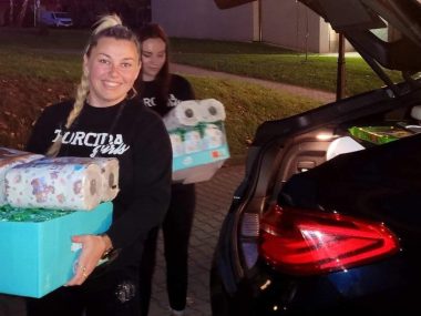 Nie ustają w pomaganiu Torcida Girls tym razem wsparły oddział paliatywny rudzkiego szpitala