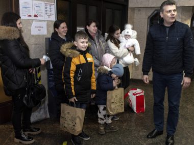 Bytom gości uchodźców. Przyjechało ponad 50 Ukraińców Uchodźcy z Ukrainy w Bytomiu