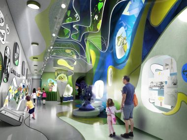 Kiedy pierwsi goście odwiedzą Centrum Bajki i Animacji? Wizualizacja OKO
